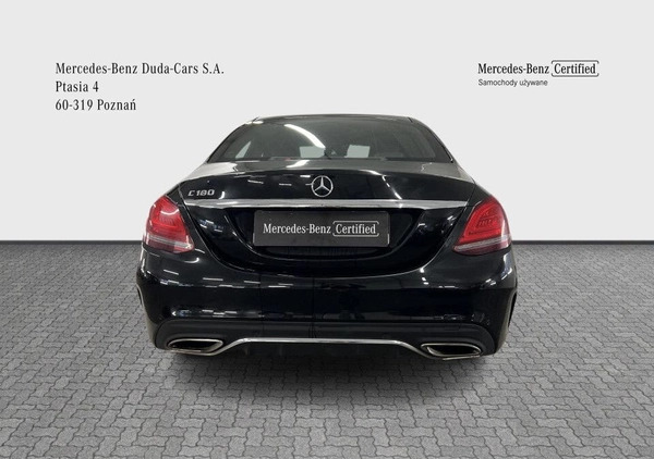 Mercedes-Benz Klasa C cena 109900 przebieg: 132530, rok produkcji 2019 z Poznań małe 211